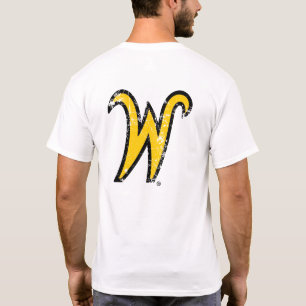 Wichita State University W Distressed T-Shirt