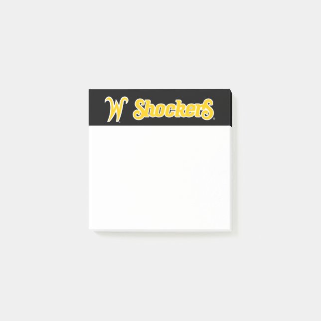 Wichita State University W Post-it Notes (Front)