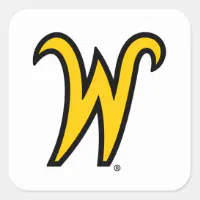 Retro Wichita State Shockers Logo - Wichita State University - Sticker