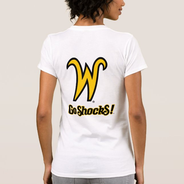 Wichita State University W T-Shirt (Back)