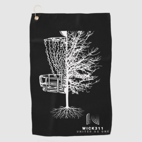 Wick 311 Tree of life Disc Golf Towel 