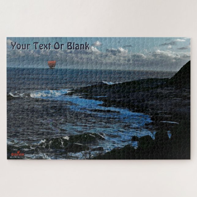 Wick Bay Viking Longship Jigsaw Puzzle (Horizontal)