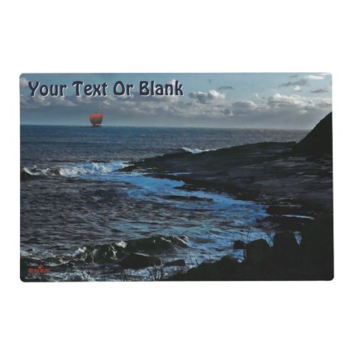 Wick Bay Viking Longship Placemat