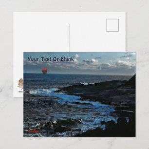 Wick Bay Viking Longship Postcard