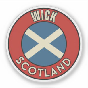 Wick, Scotland Sticker