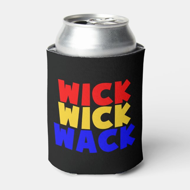 Wick Wick Wack Can Cooler (Can Front)