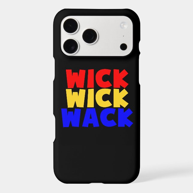 Wick Wick Wack Case-Mate iPhone Case (Back)