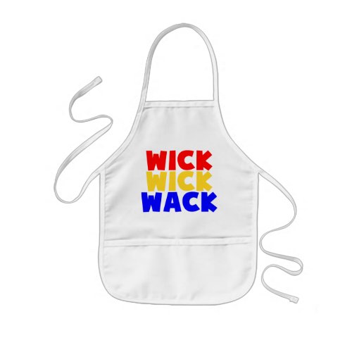 Wick Wick Wack Kids Apron