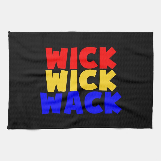 Wick Wick Wack Towel (Horizontal)