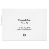 Wickaninnish Beach Cards (Back Horizontal)