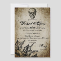 Wicked Affair Halloween Party Invitation