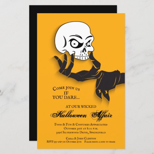 Wicked Affair Halloween Party Invitations