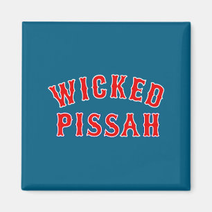 Wicked Ah Er Boston New England Southie _1 Magnet