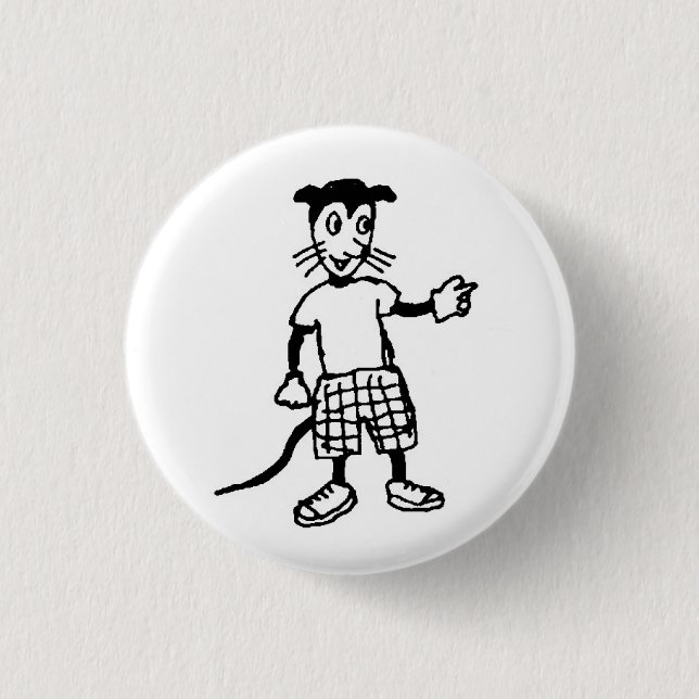 Wicked animal button (Front)