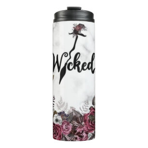 Wicked Autumn Roses Thermal Tumbler