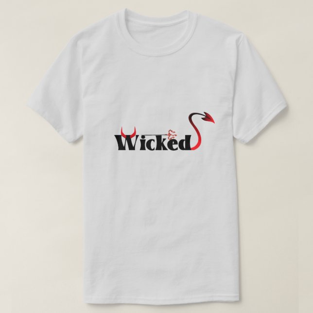 Wicked Basic T-Shirt (Design Front)