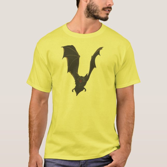 Wicked Bat Halloween Shirt (Front)