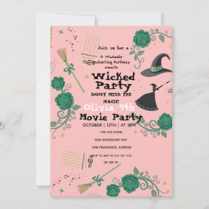 Wicked Birthday Invitation