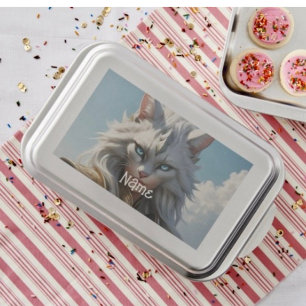Wicked Blue Eyed Cat Cake Pan