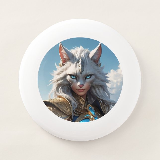 Wicked Blue Eyed Cat Wham-O Frisbee (Front)