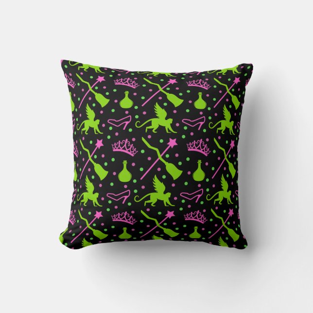 Wicked Broadway  Throw Pillow (Front)