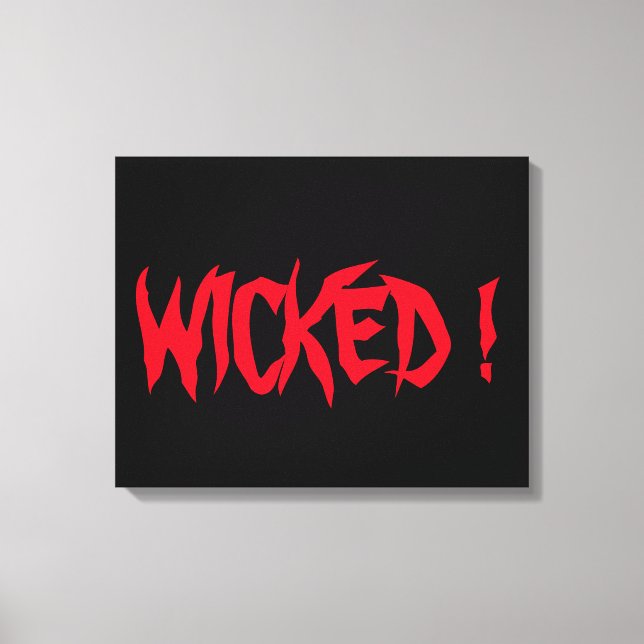WICKED CANVAS PRINT (Front)