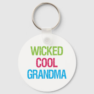 Wicked Cool Grandma Keychain