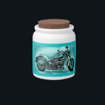 Wicked Cruiser Candy Jar<br><div class="desc">A Great Looking Custom Harley Davidson Motorcycle Cookie Jar! Would also look great in your shop or garage to store nuts & bolts!</div>
