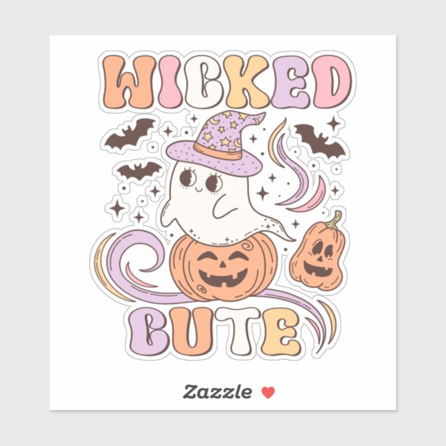 Wicked Cute Halloween Sticker (Sheet)