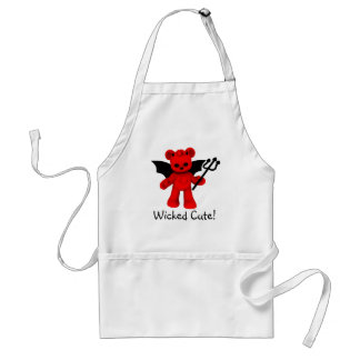 Wicked Cute Teddy Bear Apron