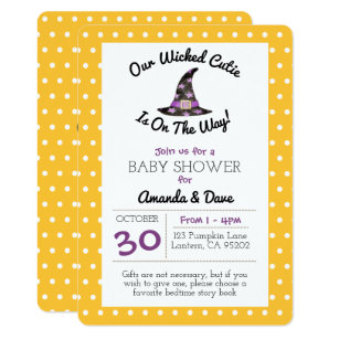 Halloween Wicked Witch Baby Shower Gifts On Zazzle