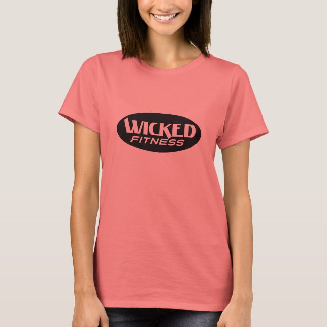 Wicked Fitness Logo T-Shirt (Front)