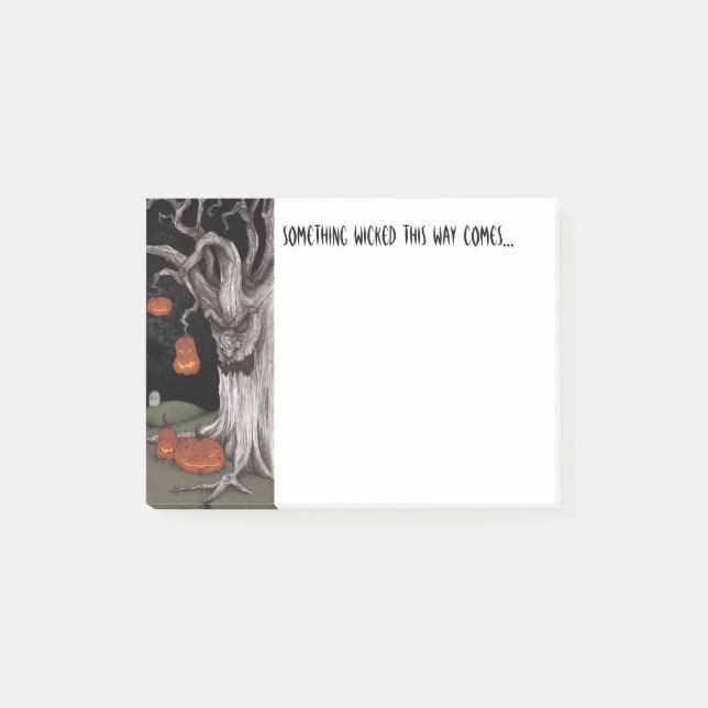 Wicked Forest Post-it Notes (Front)