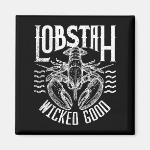 Wicked Good Lobstah Funny Maine Boston Cape Cod Lo Magnet