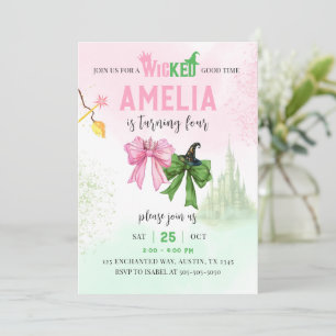 Wicked Good Time Birthday Party Invitation