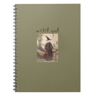 "Wicked Good"witch notebook from Notforgotten Farm
