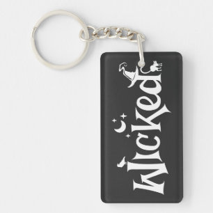 Wicked Halloween Funny Witch Keychain