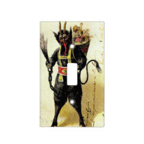 Wicked Krampus Scary Demon Holiday Christmas Xmas Light Switch Cover