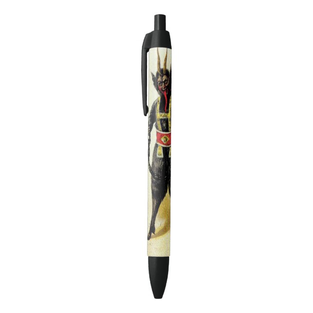 Wicked Krampus Scary Demon Holiday Christmas Xmas Pen (Top (Vertical))