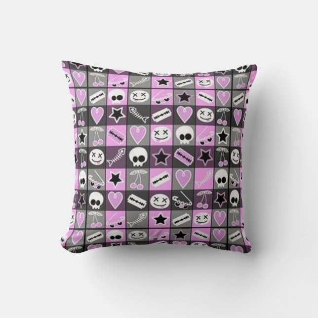 Wicked Love Throw Pillow (Front)