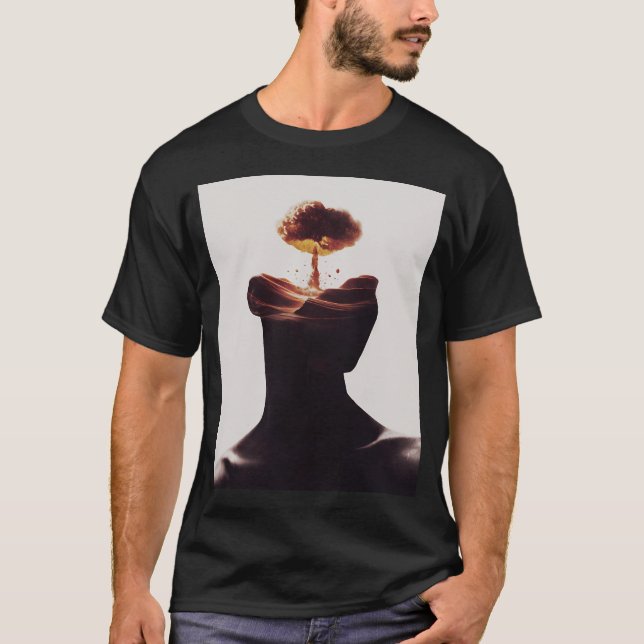 Wicked mind is a weapon of mass destruction T-Shirt (Front)