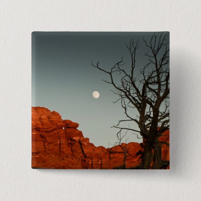 Wicked Moon Button (Front)