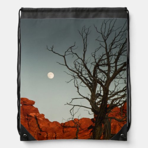 Wicked Moon Drawstring Bag