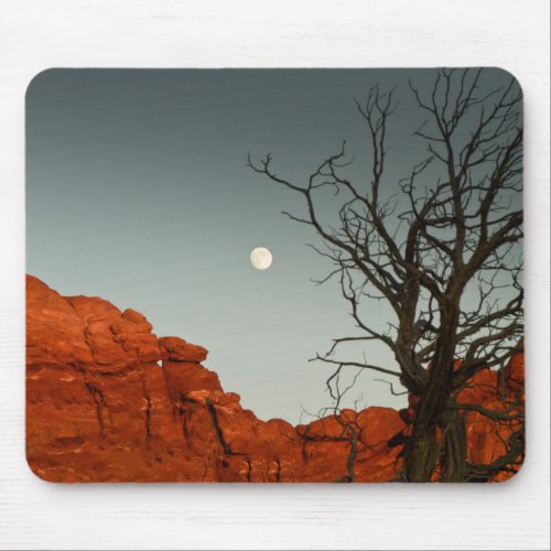 Wicked Moon Mouse Pad