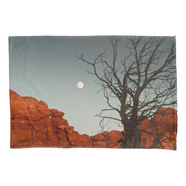 Wicked Moon Pillow Case (Front-Left)