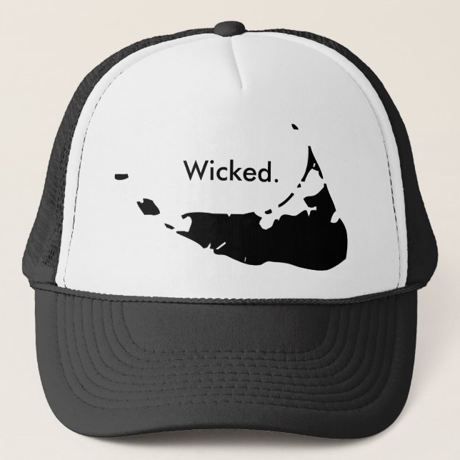Wicked Nantucket Trucker Hat (Front)