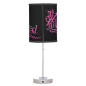 Wicked Pink Table Lamp (Back)