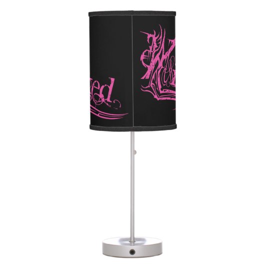 Wicked Pink Table Lamp (Back)