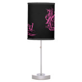 Wicked Pink Table Lamp (Front)