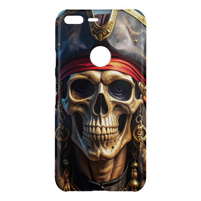Wicked Pirate Skull iPhone Case (Back)